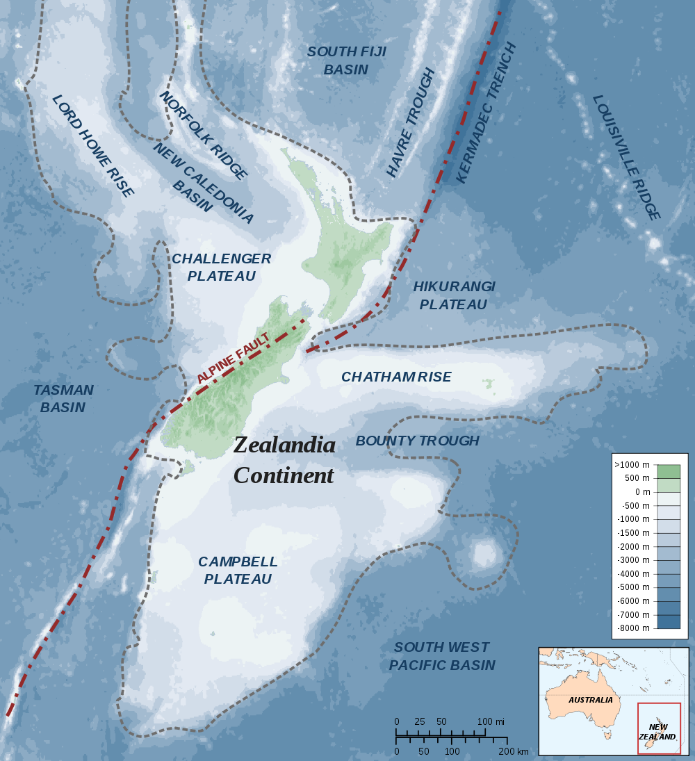 Zealandia will rise again