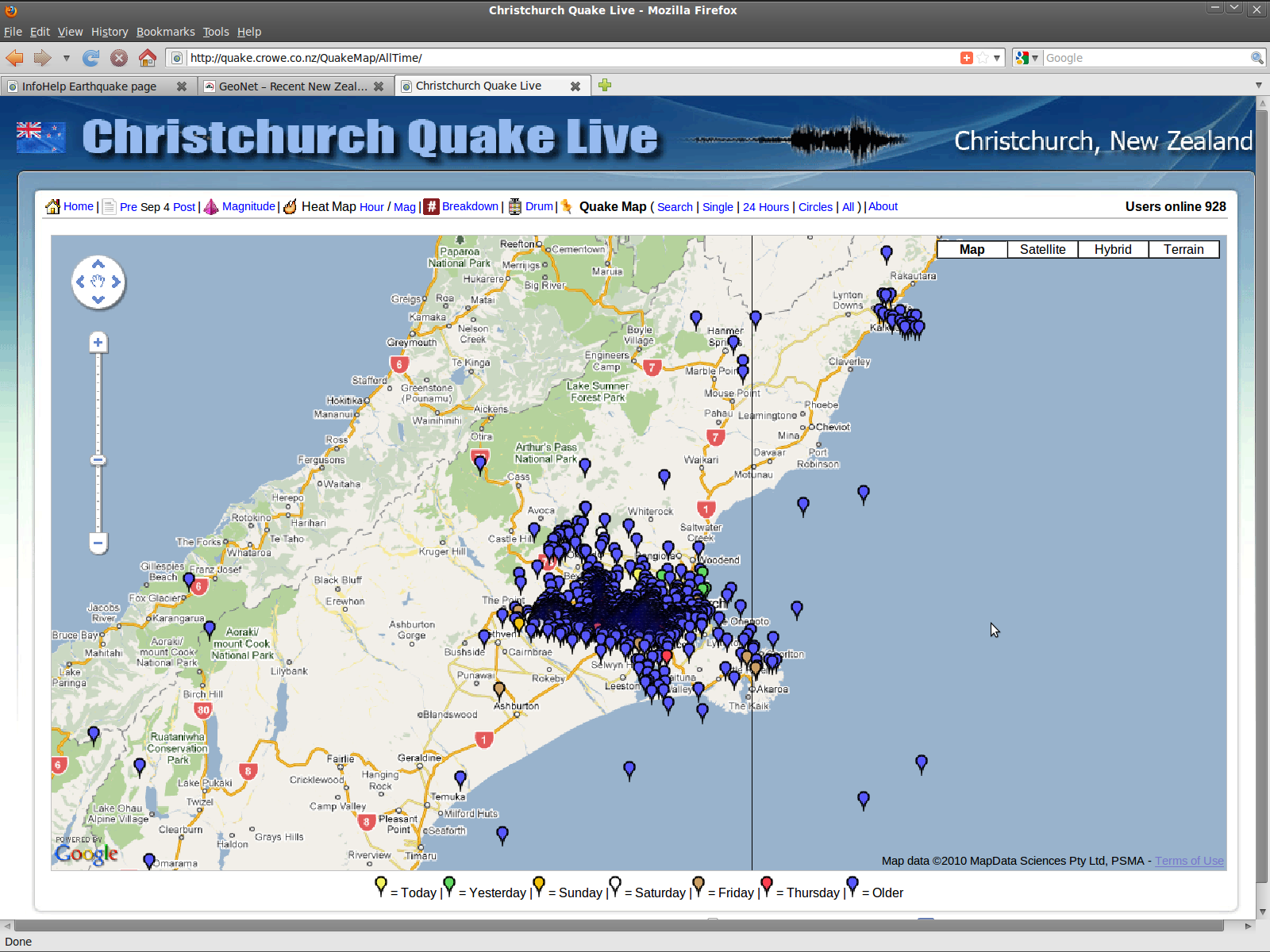 Crowe QuakeMap All-Time 061010