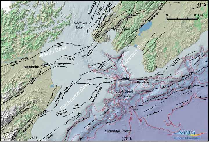 NIWA Wairau fault 131010