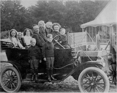 the Hermans' car